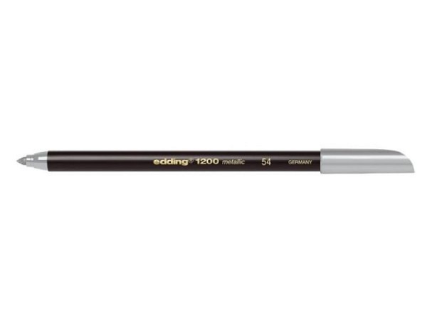 Filzstift Edding 1200 silber metallic