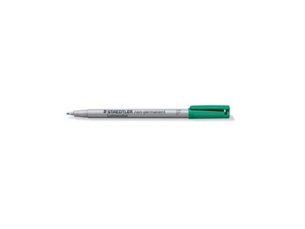 Filzstift Staedtler Lumocolor nonpermanent F grün