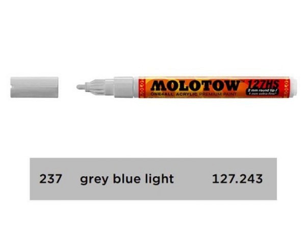 Filzstift Molotow One4all 127HS grey blue light 237