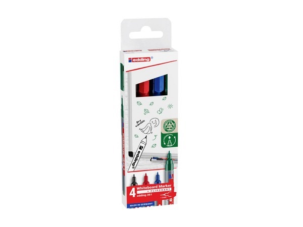 Filzstift Edding 361 Whiteboard 4er Set