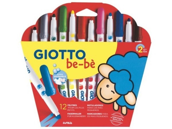 Filzstift Giotto Bébé Super Fibre Pens 12er