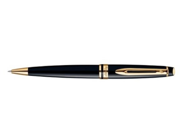 Kugelschreiber Waterman Expert Lack Black G.C., glänzend