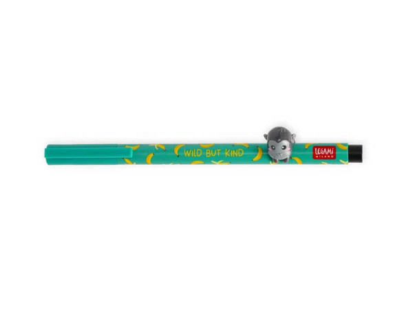 Roller Legami Gelstift Gorilla lovely friends schwarz