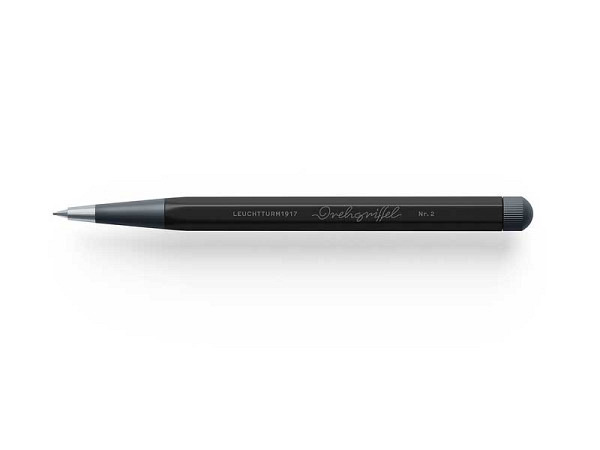 Feinminenstift Leuchtturm Nr 2 Drehgriffel Schwarz
