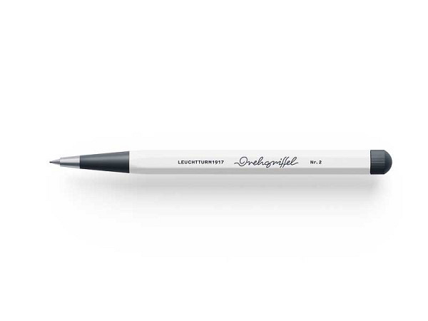 Feinminenstift Leuchtturm Nr 2 Drehgriffel Weiss