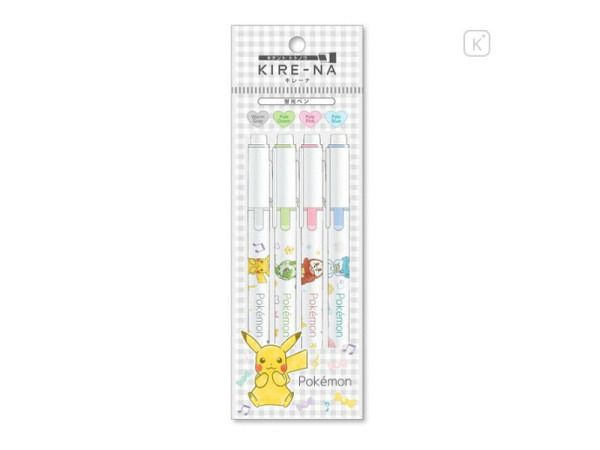 Leuchtstift Pilot KIRE-NA Pokemon 5er Set
