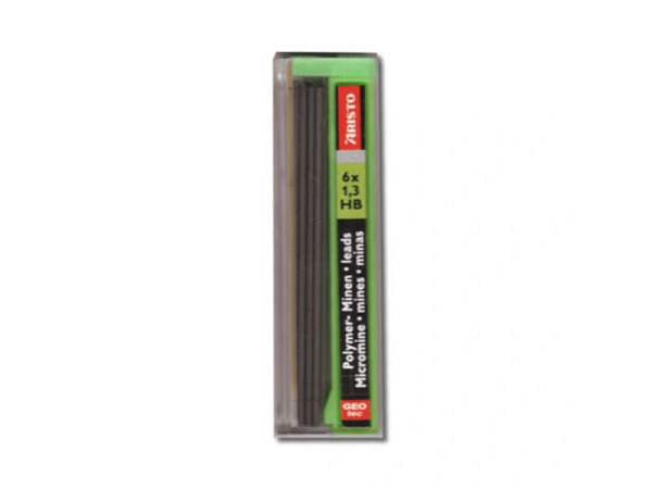 Minen Aristo Polymer 1,3mm HB 6 Stk.