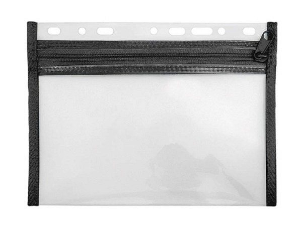 Zeigtaschen Veloflex Velobag XXS A5 schwarz PP-Folie textil.