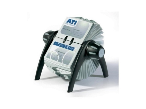 Drehkartei Durable Visifix Flip schwarz mit 200 ..