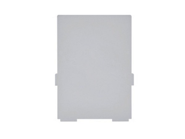 Schwenkplatte Styro A4 hoch Kunststoff grau 2Stk