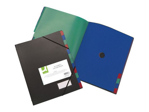 Ordnungsmappe Q-Connect schwarz A4