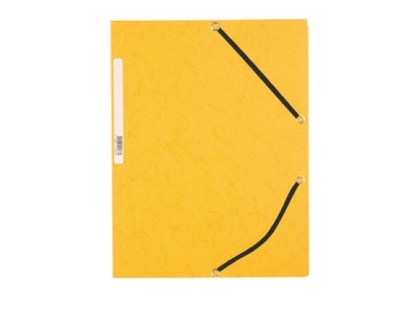 Pendenzenmappe Connect Karton 400g/qm A4 gelb