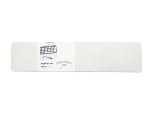 Block Original Crown Mill Keyboard Pad grau 9x42cm 40Blatt