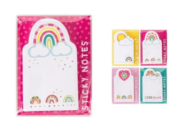 Notizblock Trendhaus Good Feelings Mini-Sticky-Notes