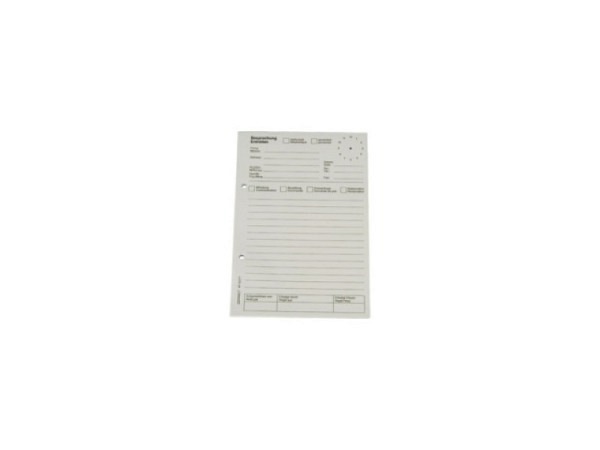 Telefonblock Connect A5 weiss mit Uhrschema 80 Blatt