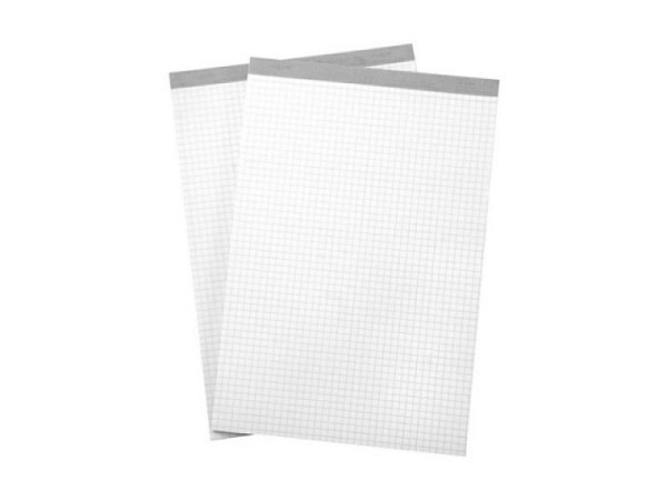 Block Büroline A7 kariert 4mm 65g/qm, 4 Stück