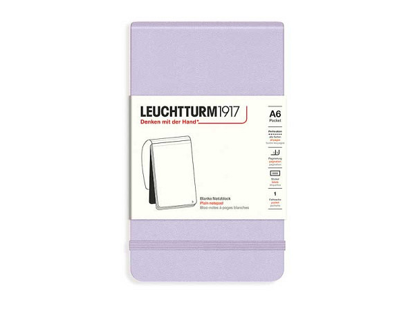 Notizblock Leuchtturm Pocket A6 Hardcover Lilac
