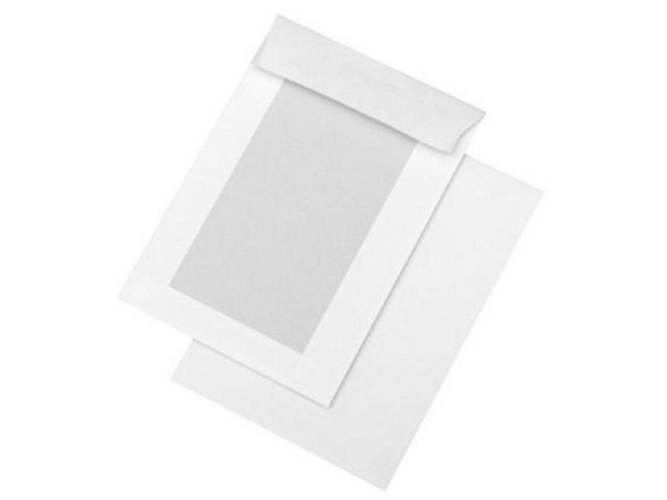 Couverts Mailmedia mit Kartonrückwand C5 weiss ohne Fenster 250 Stk