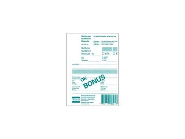 Quittung Favorit A5 8395 OK 84 Blatt günstig