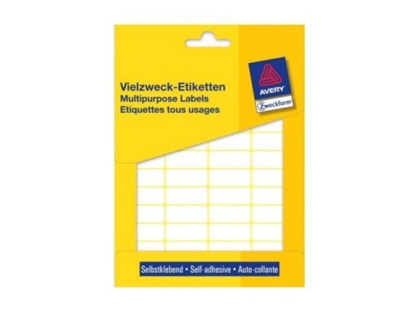 Etiketten Zweckform 18x29mm weiss