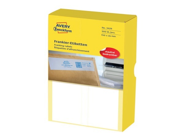 Etiketten Zweckform Frankieretiketten 3428 500 Stk