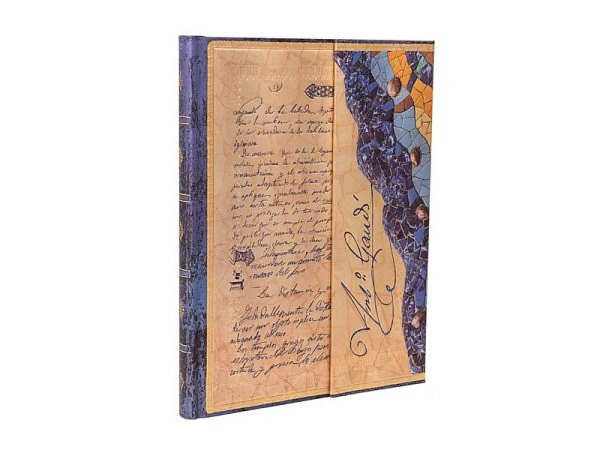 Notizbuch Paperblanks Faszinierende Handschriften, Gaudi, Manuskript von Reus, Ultra 18x23cm, liniert