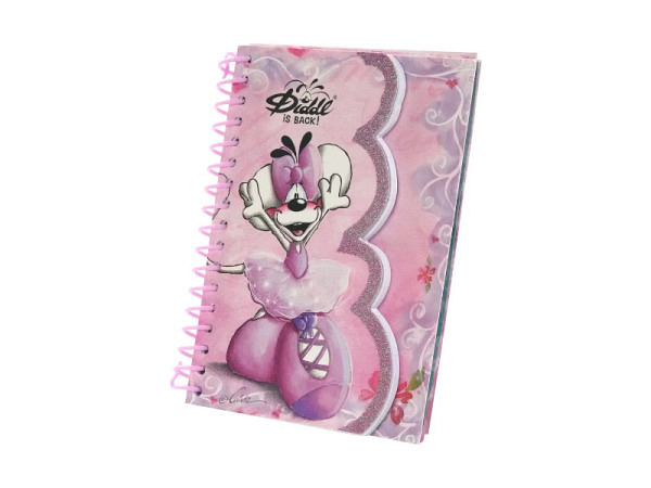 Notizbuch Diddl A6 lila