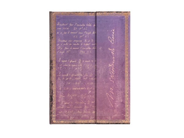 Notizbuch Paperblanks Marie Curie Die Wissenschaft der Radioaktivität, Midi 13x18cm, liniert