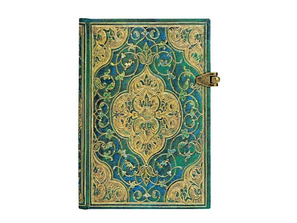 Notizbuch Paperblanks Chroniken in Türkis, Mini 10x14cm, liniert