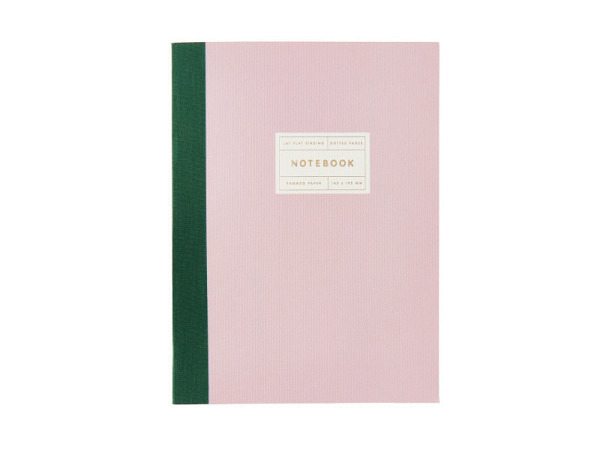 Notizbuch Rico Design Goldrand Flieder S 14,5x19,5cm punktkariert
