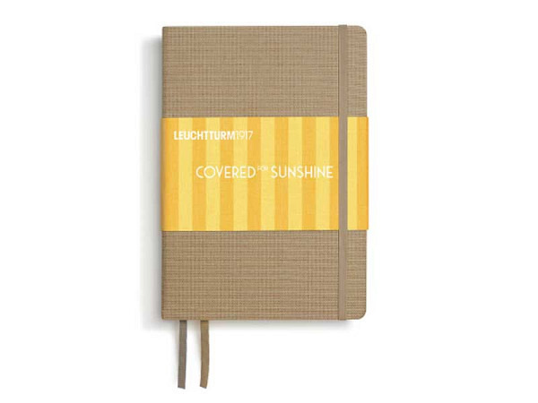 Notizbuch Leuchtturm medium punktkariert Dune