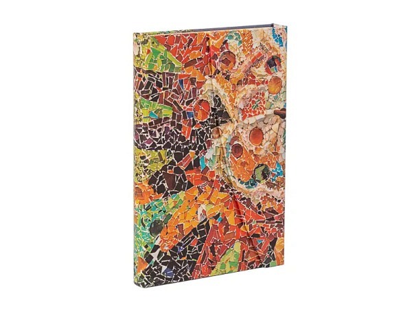 Notizbuch Paperblanks Gaudis Mosaike, Gaudis Sonne, Mini 10x14cm, liniert