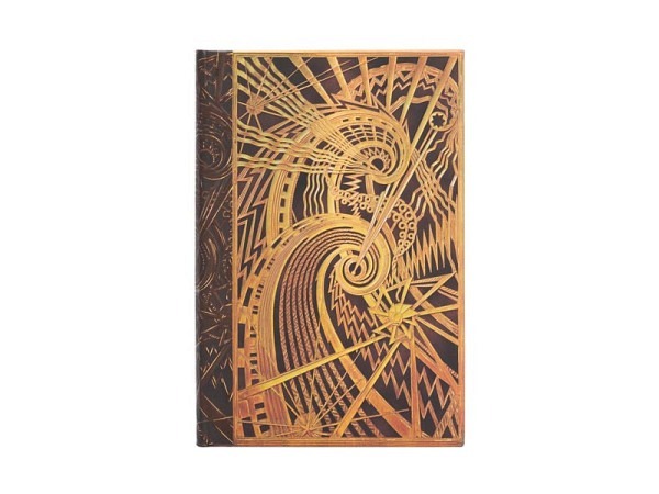 Notizbuch Paperblanks New York Deco, Die Chanin-Spirale, Mini 10x14cm, liniert