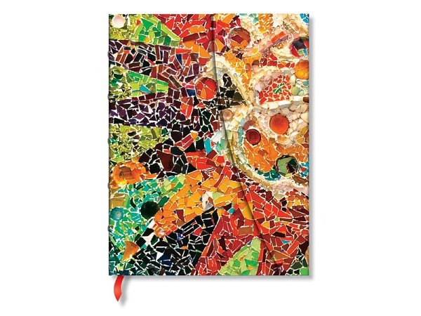 Notizbuch Paperblanks Gaudis Mosaike, Midi, liniert, 12.5x18cm