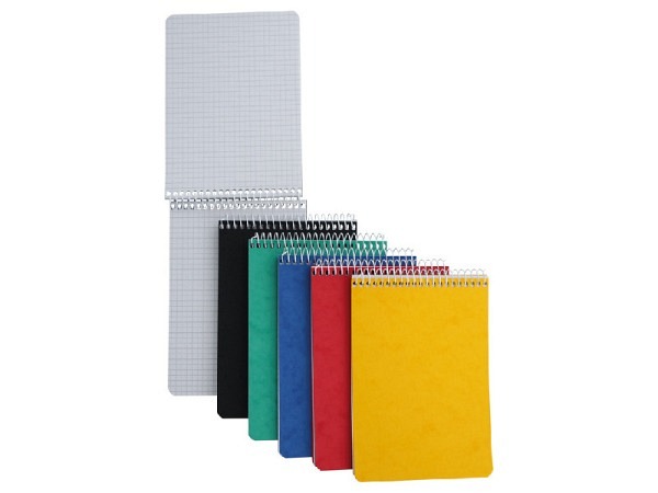 Heft Natura Line Pressspanumschlag Spirale A6 quer 4mm