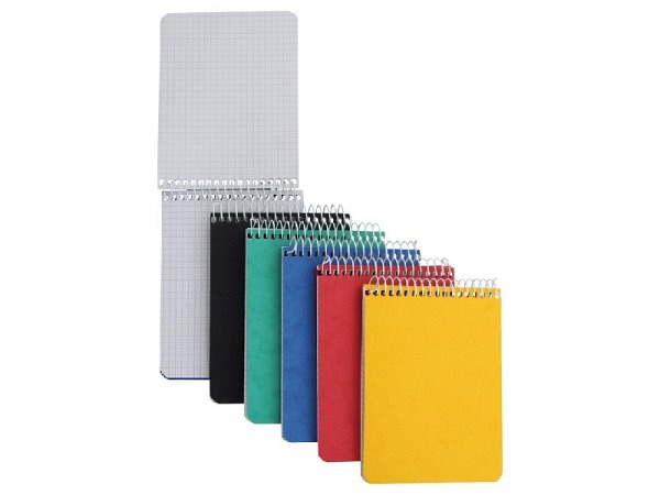 Heft Natura Line Pressspanumschlag Spirale 9x12cm quer 4mm