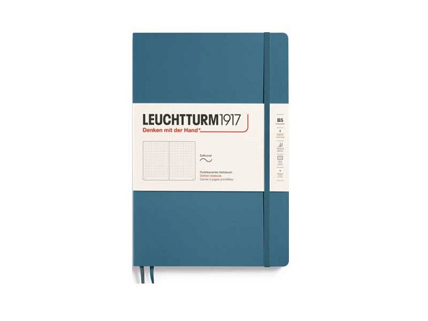 Notizbuch Leuchtturm Composition B5 punktkariert Stone Blue