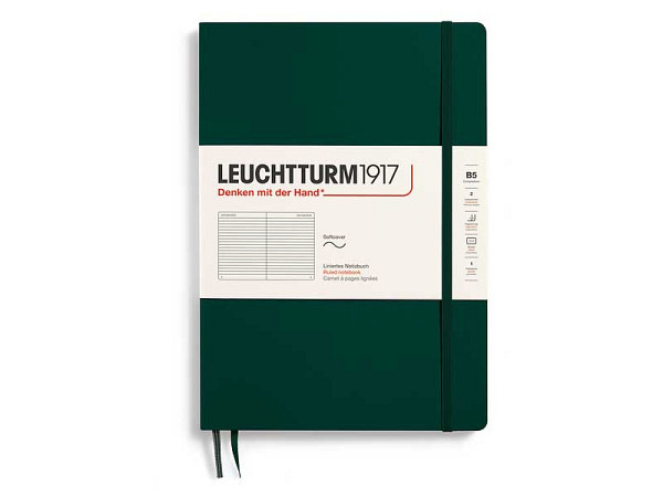 Notizbuch Leuchtturm CompositionB5 liniert Forest Green Hardcover
