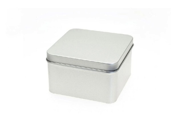 Dose Blech quadratisch 96x96mm