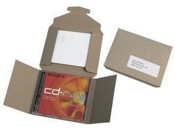 CD Hülle Owo Karton flach geliefert