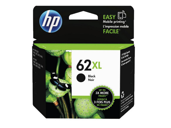 Druckerpatrone HP CC2P05AE 62XL schwarz für 600 Seiten