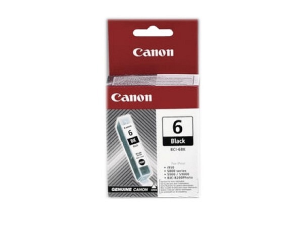 Druckerpatrone Canon BCI-6BK schwarz Ersatz Patrone