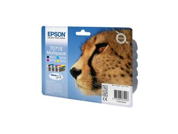 Druckerpatrone Epson T071540 CMYBK, Multipack