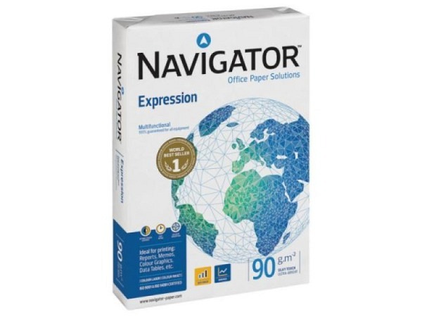Papier Navigator Expression 90g/qm hochweiss A4 500 Blatt