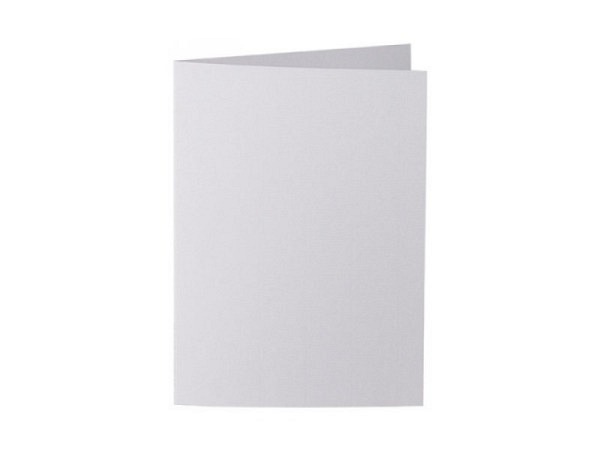 Karten Artoz 1001 A5x2 hochdoppelt lichtgrau 50 Stk.