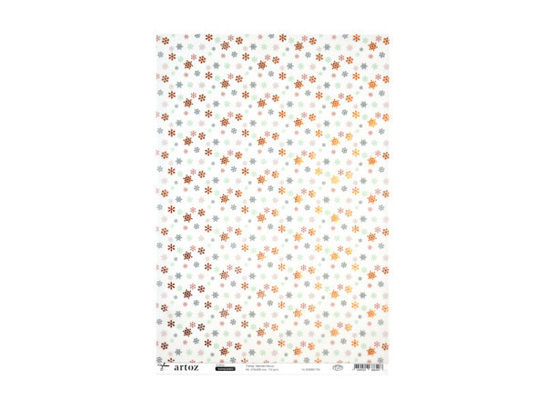 Transparentpapier Artoz Creamotion 21x30cm Sterne Allover