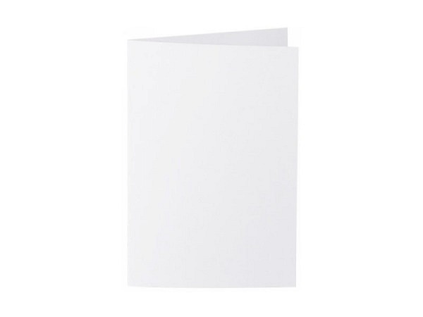 Karten Artoz 1001 B6x2 hochdoppelt blütenweiss 50 Stk.