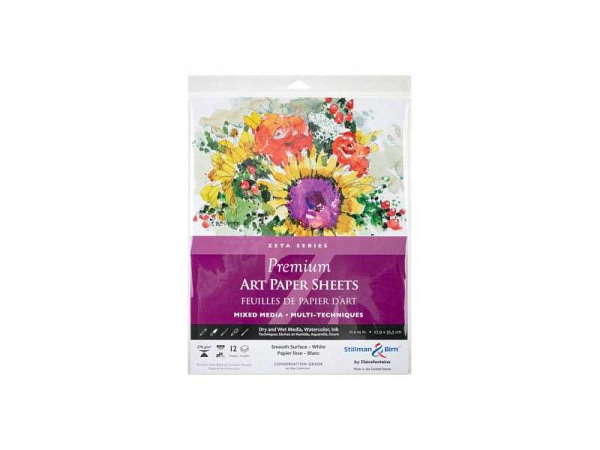 Aquarellpapier Stillman & Birn Zeta 27,9x35,5cm