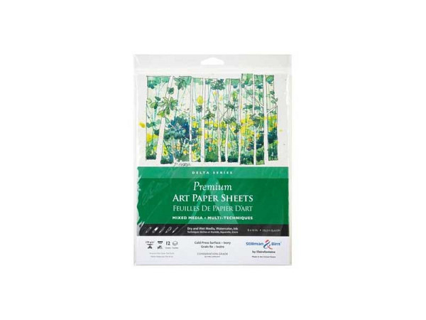 Aquarellpapier Stillman & Birn Delta 20,3x25,3cm Hochformat