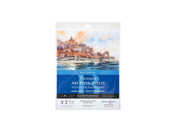 Aquarellpapier Stillman & Birn Beta 20,3x25,3cm Hochformat